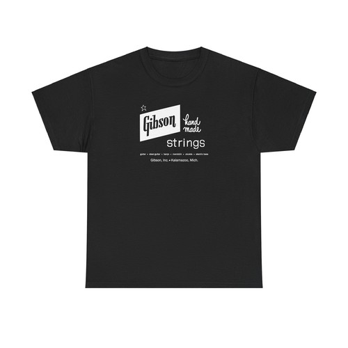 Gibson guitar strings shirt - guitar,